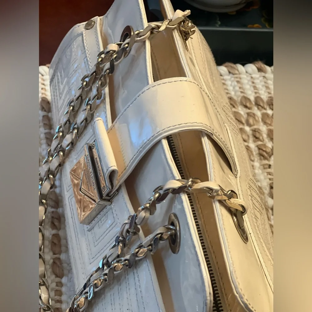 Authentic Gianni Versace Bag. Patent Leather. Made in Italy - Picture 14 of 15